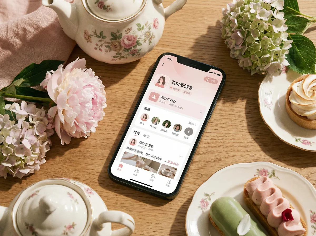 向理来 手机应用界面展示